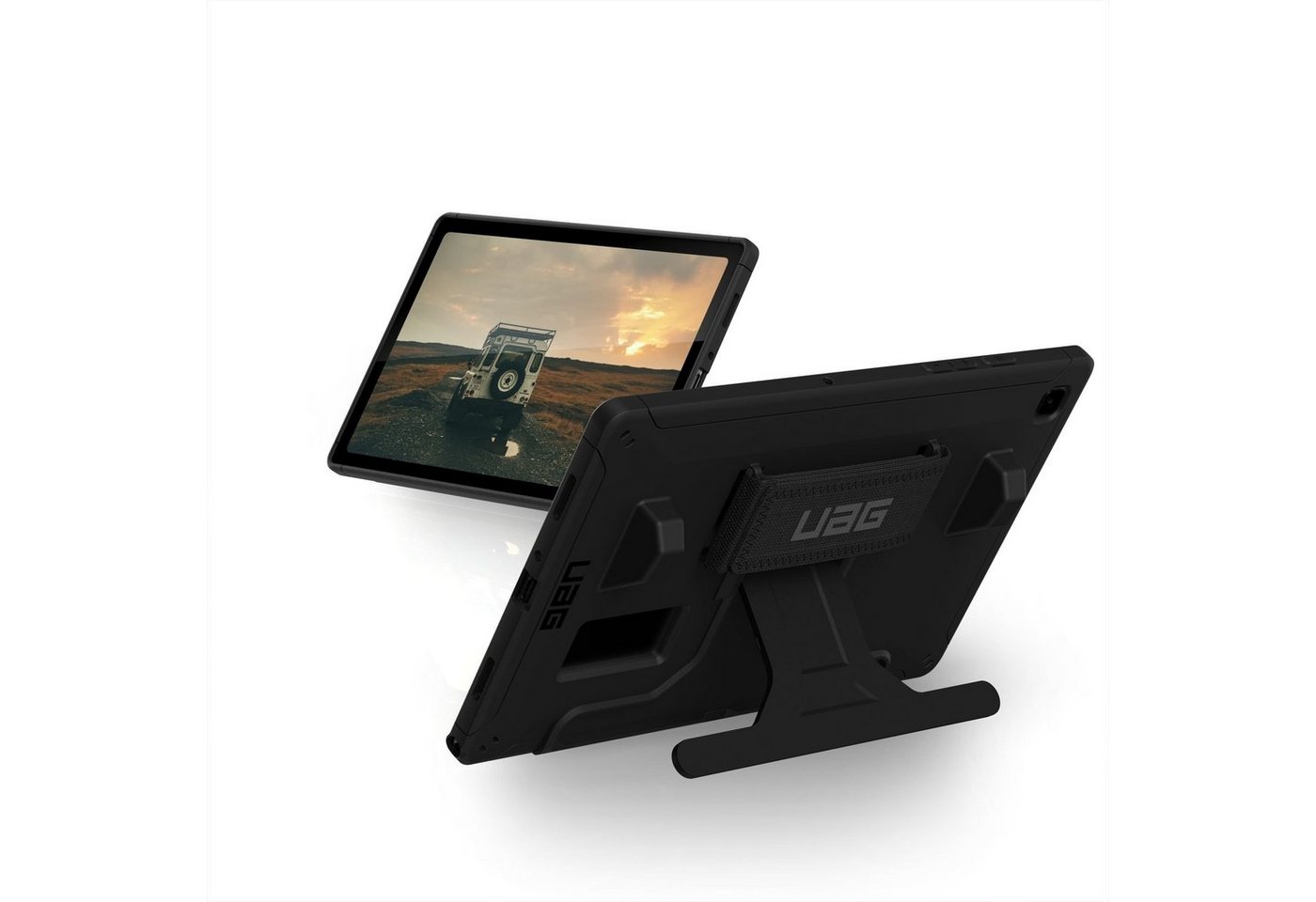 UAG Tablet-Hülle Scout Handstrap & Kickstand Case 26,4 cm (10,4 Zoll), [Samsung Galaxy Tab A7 Hülle] von UAG