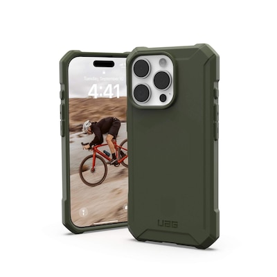 UAG Urban Armor Gear Essential Armor MagSafe Case Apple iPhone 16 Pro olive drab (transparent) von UAG