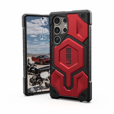 UAG Urban Armor Gear Monarch Case Samsung Galaxy S24 Ultra crimson rot von UAG