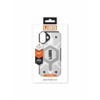 UAG Urban Armor Gear Pathfinder MagSafe Case Apple iPhone 16 Plus ice (transparent) von UAG
