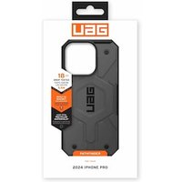 UAG Urban Armor Gear Pathfinder MagSafe Case Apple iPhone 16 Pro silber von UAG