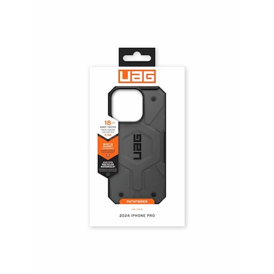 UAG Urban Armor Gear Pathfinder MagSafe Case Apple iPhone 16 Pro silber UAG Urban Armor Gear Pathfinder MagSafe Case Apple iPhone 16 Pro silber von UAG