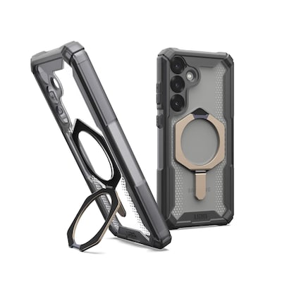 UAG Urban Armor Gear Plasma XTE Kickstand Case mit Magnet-Modul Samsung Galaxy S25+ ash (transparent)/titan von UAG