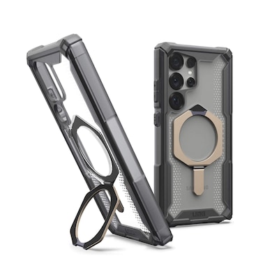 UAG Urban Armor Gear Plasma XTE Kickstand Case mit Magnet-Modul Samsung Galaxy S25 Ultra ash (transparent)/titan von UAG