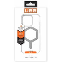 UAG Urban Armor Gear Plyo MagSafe Case Apple iPhone 16 Pro ice (transparent/silber) von UAG