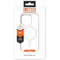 UAG Urban Armor Gear Plyo MagSafe Case Apple iPhone 16 Pro ice (transparent/weiß) von UAG