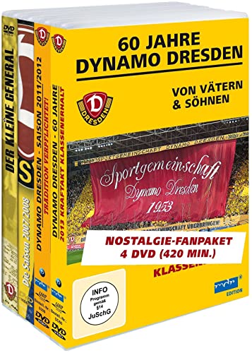 Dynamo Dresden Nostalgie-Fanpaket - 4er DVD-Box von UAP Video GmbH