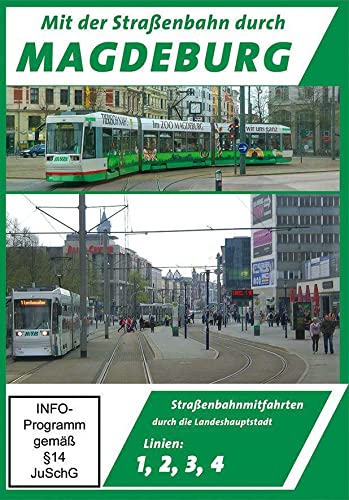 Magdeburg - Linien 1 - 4 - Straßenbahnmitfahrten von UAP Video GmbH