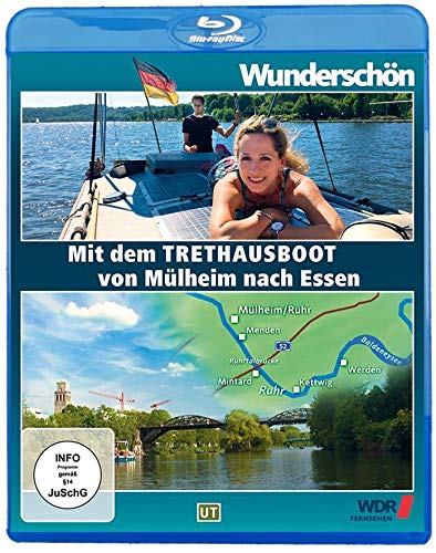 Mit dem Tret-Hausboot über die Ruhr - von Mühlheim nach Essen - Wunderschön! [Blu-ray] von UAP Video GmbH