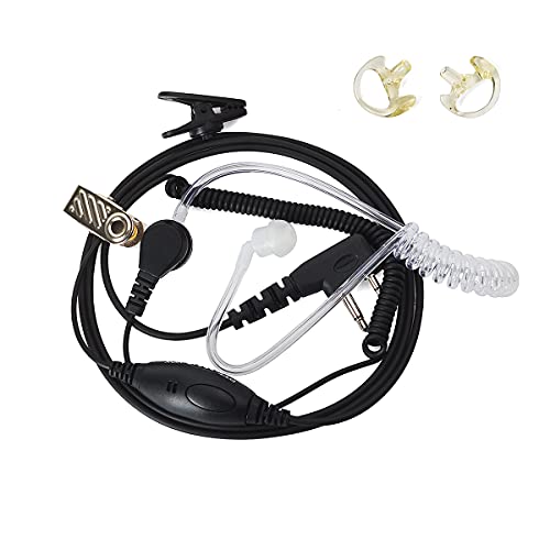 UAYESOK Walkie Talkie Bodyguard Ohrhörer Luftakustisches Rohr Headset VOX PTT-Mikrofon für 2-Pin Midland G6 G7 G8 G9 pro M24 M24 Plus M48 M99 G7 XTR GXT650 LXT8 2-Wege-Funkgerät UAYESOK Walkie Talkie Bodyguard Ohrhörer Luftakustisches Rohr Headset VOX PTT-Mikrofon für 2-Pin Midland G6 G7 G8 G9 pro M24 M24 Plus M48 M99 G7 XTR GXT650 LXT8 2-Wege-Funkgerät von UAYESOK