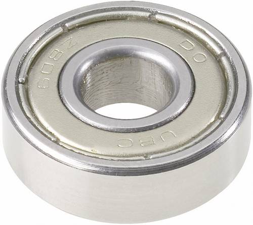 UBC Bearing 608 2RS Rillenkugellager radial Bohrungs-Ø 8mm Außen-Durchmesser 22mm Drehzahl (max.) von UBC Bearing