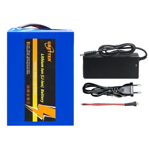 UBETTER 36V 20AH Ebike Akku, Elektrofahrrad Li-Ion-Akku mit Ladegerät Kit & 30A BMS für 100-1000W E-Scooter, E-Motor E-Bike, E-Fahrrad, E-Roller, Golf Cart UBETTER 36V 20AH Ebike Akku, Elektrofahrrad Li-Ion-Akku mit Ladegerät Kit & 30A BMS für 100-1000W E-Scooter, E-Motor E-Bike, E-Fahrrad, E-Roller, Golf Cart von UBETTER