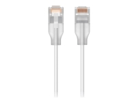 Ubiquiti UACC-Cable-Patch-EL-0.15M-W-24, 0.15 m, Cat6, RJ-45, RJ-45, Translucent, White von UBIQUITI