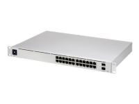 Ubiquiti UniFi USW-PRO-24, Managed, L2/L3, Gigabit Ethernet (10/100/1000), Rack-Einbau von UBIQUITI