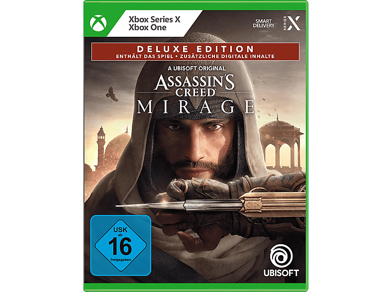 Assassin's Creed Mirage - Deluxe Edition [Xbox Series X & Xbox One] von UBISOFT