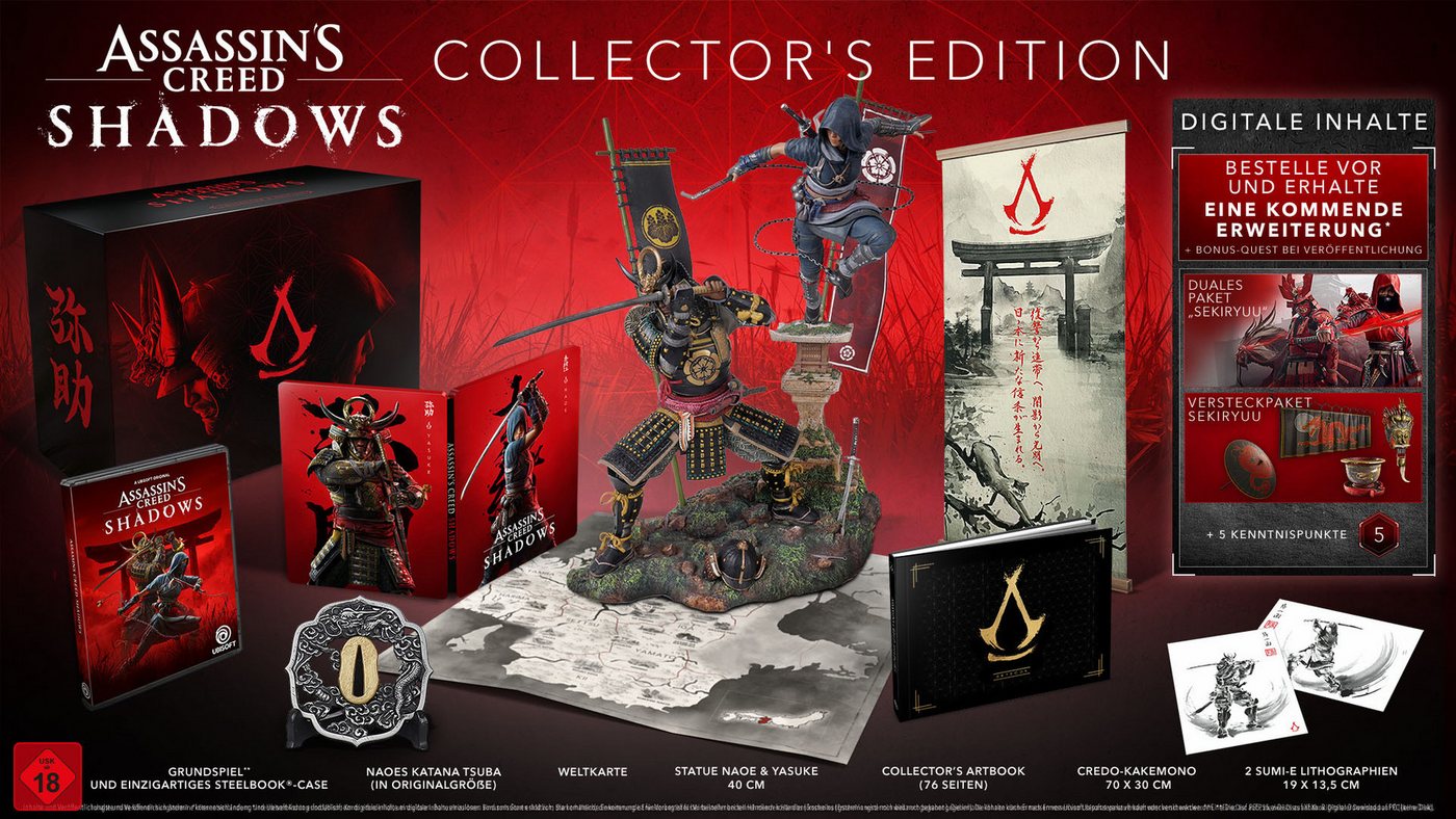 Assassin's Creed Shadows Collector's Edition PC Assassin's Creed Shadows Collector's Edition PC von UBISOFT