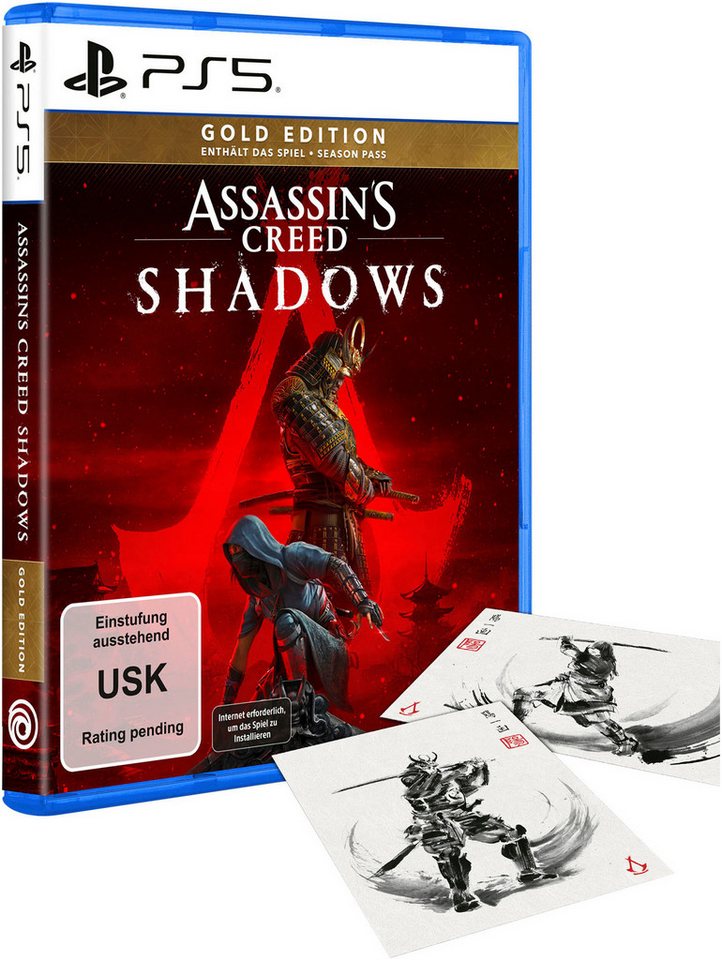 Assassin's Creed Shadows Gold Edition PlayStation 5 von UBISOFT