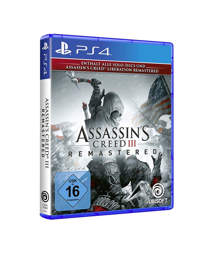 Assassins Creed 3 - Remastered PS4 Assassins Creed 3 - Remastered PS4 von UBISOFT