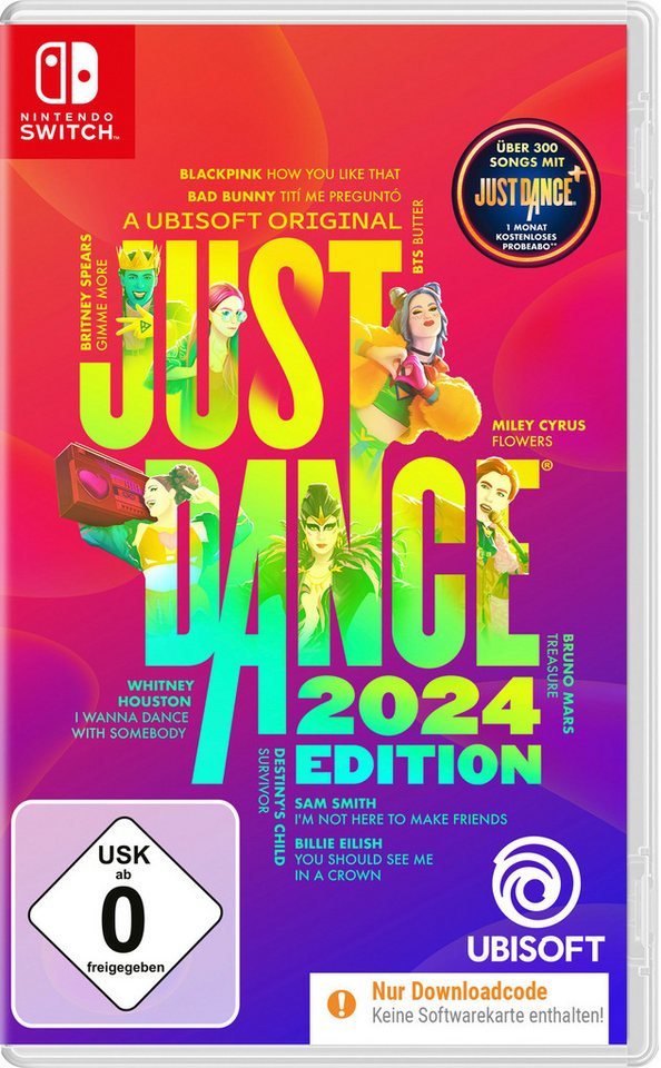 Just Dance 2024 Nintendo Switch, Code in a Box Just Dance 2024 Nintendo Switch, Code in a Box von UBISOFT