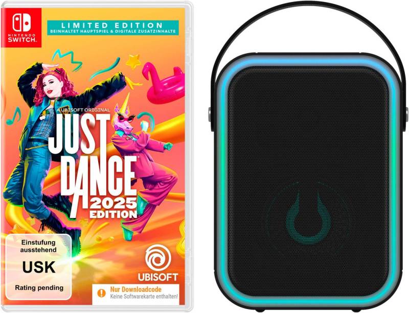 NSW Just Dance 2025 Limited Edition + Bluetooth Concert Lautsprecher Nintendo Switch von UBISOFT