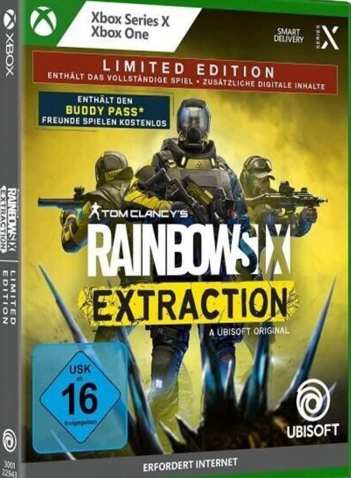 Rainbow Six Extraction - Limited Edition - Spiel Ubisoft XBOX Series X Rainbow Six Extraction - Limited Edition - Spiel Ubisoft XBOX Series X von UBISOFT