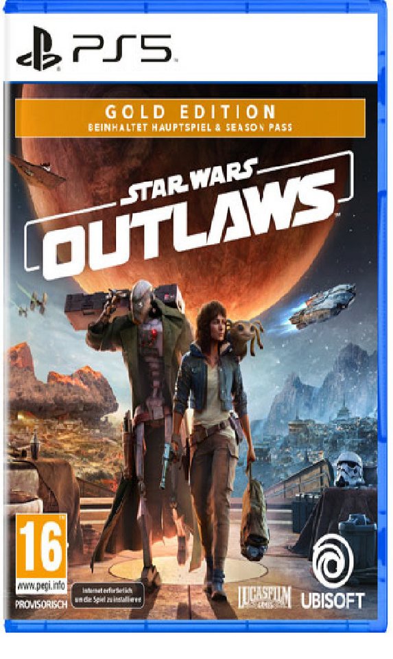 Star Wars Outlaws - Gold (AT - Pegi) PS5 von UBISOFT