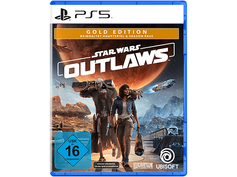 Star Wars Outlaws - Gold Edition (inkl. 3 Tage früheren Zugang + Season Pass) [PlayStation 5] von UBISOFT