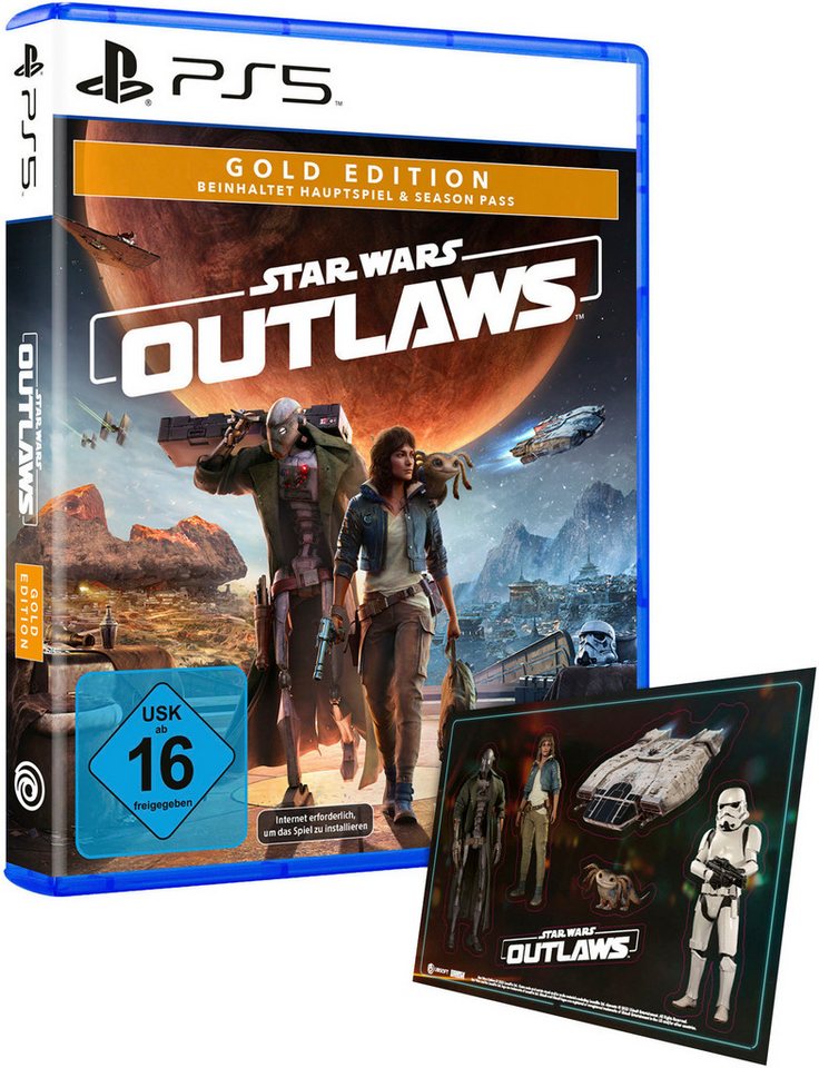 Star Wars Outlaws Gold Edition PlayStation 5 von UBISOFT