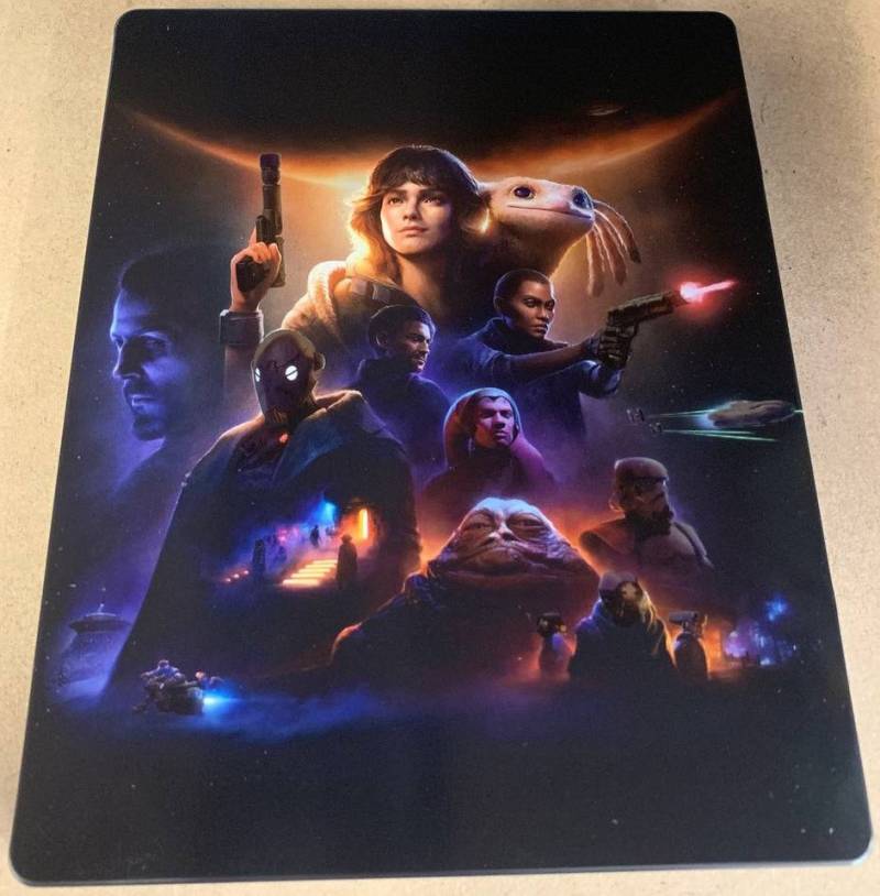 UBISOFT Star Wars Outlaws Steelbook PS5 XBOX Series X Playstation 5 ohne Spiel von UBISOFT