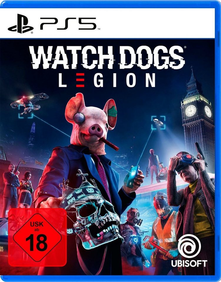 Watch Dogs Legion PS5 Spiel PlayStation 5 von UBISOFT