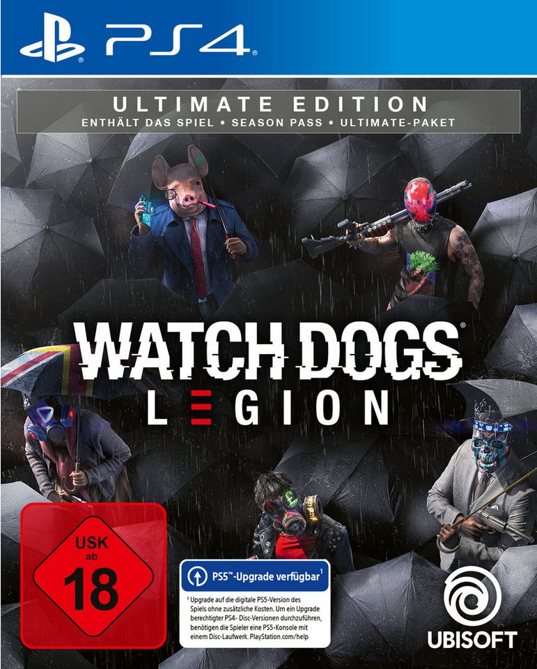 Watch Dogs: Legion Ultimate Edition PS4 Playstation 4 von UBISOFT