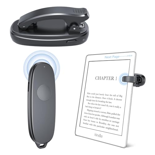 UBUYUONE RF Fernbedienung Seitenwenden zum Lesen auf Kindle, Paperwhite, Kobo eReaders, Page Turner Clicker Umblättern für iPad/Android Tablets zum Lesen von Romanen, Ferngesteuerter Kameraauslöser UBUYUONE RF Fernbedienung Seitenwenden zum Lesen auf Kindle, Paperwhite, Kobo eReaders, Page Turner Clicker Umblättern für iPad/Android Tablets zum Lesen von Romanen, Ferngesteuerter Kameraauslöser von UBUYUONE