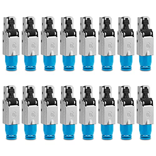 16 Stück Netzwerkstecker CAT 8 werkzeuglos CAT 8.1 RJ45 LAN UTP Kabel Stecker ohne Werkzeug werkzeugfrei CAT6a CAT6 CAT5 CAT7 Verlegekabel Patchkabel Netzwerkkabel Toolless Modular Plug Connector von UC-Express