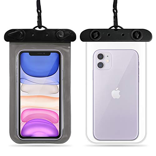 Schutzhülle Wasserdicht kompatibel für Apple iPhone Tasche Wasser Hülle Handyhülle Outdoor Case, Farbe:Ultra Clear, Smartphone:iPhone 13 Mini von UC-Express