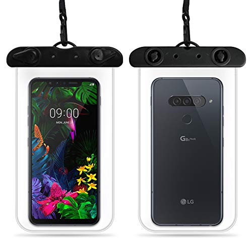 UC-Express Handy Hülle Wasserdicht kompatibel für LG G8S ThinQ Wasser Tasche Case Cover Wassertasche Handyhülle, Farbe:Ultra Clear von UC-Express