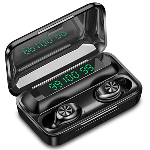 UC-Express In-Ear Kopfhörer - wasserdichte Bluetooth - Kopfhörer - robuste kabellose Wireless-Kopfhörer - mit Ladebox, Touch Control und Rauschunterdrückung von UC-Express