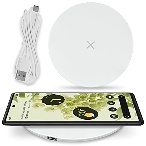 UC-Express Qi Wireless Ladegerät kompatibel mit Google Pixel 9a / 9/9 Pro / 9 Pro XL / 8a / 8/8 Pro / 7a / 7/7 Pro/Fold Ladestation Ladematte 15W Induktiver Charger, Farbe:Weiß UC-Express Qi Wireless Ladegerät kompatibel mit Google Pixel 9a / 9/9 Pro / 9 Pro XL / 8a / 8/8 Pro / 7a / 7/7 Pro/Fold Ladestation Ladematte 15W Induktiver Charger, Farbe:Weiß von UC-Express