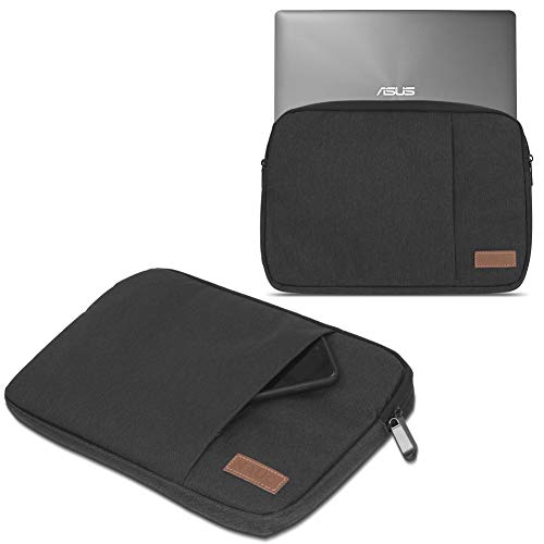 UC-Express Schutz Tasche kompatibel für ASUS ProArt Studiobook 16 / Pro 16 Hülle Notebook Schutzhülle Schwarz/Grau/Blau Cover Schutz Case Laptoptasche, Farbe:Schwarz von UC-Express
