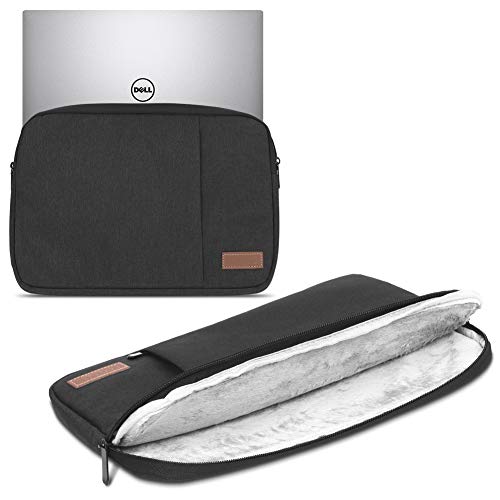 UC-Express Schutzhülle kompatibel für Dell Latitude 5285/5290 / 7285 Hülle Tasche Notebook Schwarz/Grau Cover Case, Farbe:Schwarz von UC-Express