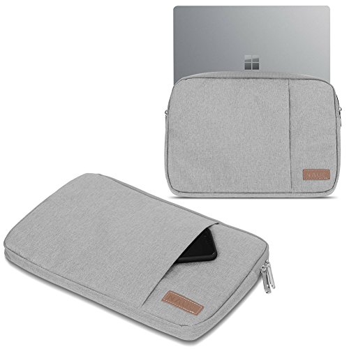 UC-Express Sleeve Hülle kompatibel für Trekstor Primebook U13B Hülle Tasche Notebook Schutzhülle Cover Case, Farbe:Grau (Grey) von UC-Express