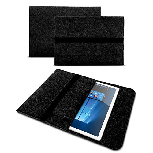 UC-Express Sleeve Tasche kompatibel für Lenovo ThinkPad X12 Detachable Tablet Hülle Filz Case Schutzhülle 12,3 Zoll Schutz Cover, Farben:Dunkel Grau von UC-Express