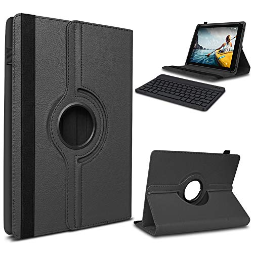 UC-Express Tablet Bluetooth Schutzhülle - kompatibel mit Acer Iconia V11-11 Zoll Geräten - 360 Grad Hülle für Tablets Tastatur - ultradünne Keyboard Tablethülle, Farbe:Schwarz von UC-Express