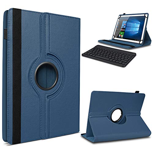 UC-Express Tablet Bluetooth Schutzhülle - kompatibel mit DOOGEE T30S T30SE T30E T30 Pro 11 Zoll Geräten - 360 Grad Hülle für Tablets Tastatur - ultradünne Keyboard Tablettasche, Farbe:Blau von UC-Express