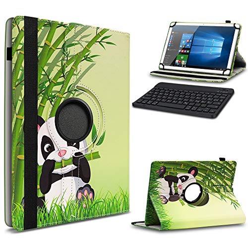 UC-Express Tablet Bluetooth Schutzhülle - kompatibel mit Teclast P30 P30T 10,1 Zoll Geräten - 360 Grad Hülle für Tablets Tastatur - ultradünne Keyboard Tablethülle, Farbe:Motiv 11 von UC-Express