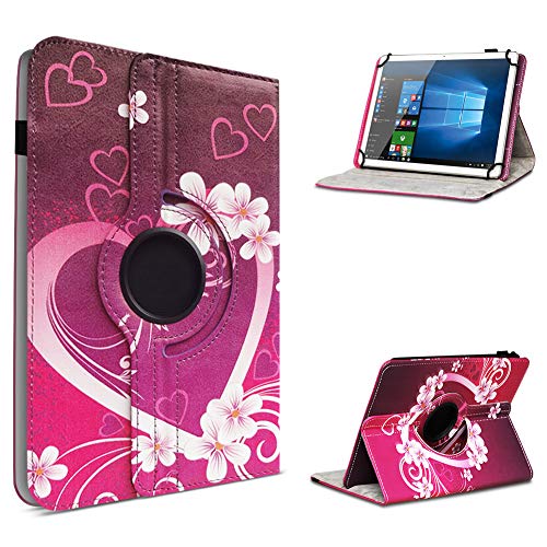 UC-Express Tablet Hülle kompatibel für Chuwi HiPad X Tasche Schutzhülle Case Schutz Cover 360° Drehbar 10.1 Zoll Etui, Farbe:Motiv 2 von UC-Express
