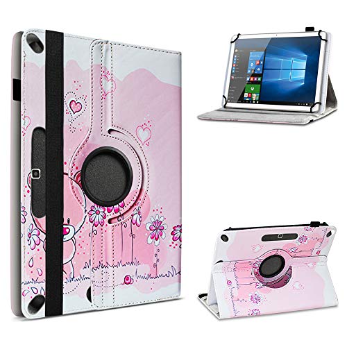UC-Express Tablet Hülle kompatibel für Jay-tech G10.11 LTE / G10.10 Tasche Schutzhülle Cover Schutz Case 360 Drehbar Klapphülle, Farben:Motiv 4 von UC-Express