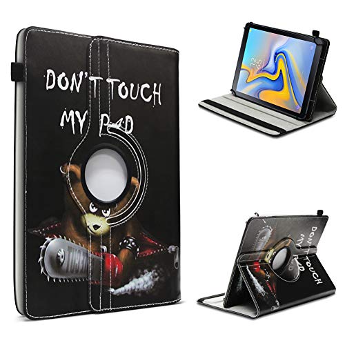 UC-Express Tablet Schutzhülle - kompatibel mit Doogee U10 / U10 Pro Allen 10,1 Zoll Geräten - 360 Grad Hülle für Tablets - ultradünne Tablet Tasche - Tablet Case, Farben:Motiv 3 von UC-Express