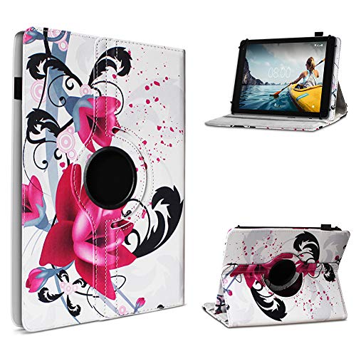UC-Express Tablet Schutzhülle - kompatibel mit Pritom M10 Allen 10,1 Zoll Geräten - 360 Grad Hülle für Tablets - ultradünne Tablet Tasche - Tablet Case, Farbe:Motiv 7 von UC-Express