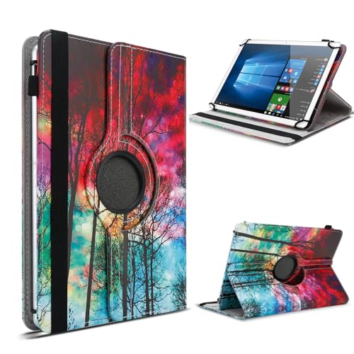 UC-Express Tablet Schutzhülle - kompatibel mit Wortmann Terra Pad 1004 1005 1006 1006V2 Geräten - 360 Grad Hülle für Tablets - ultradünne Tablettasche - Tablet Case, Farben:Motiv 20 von UC-Express