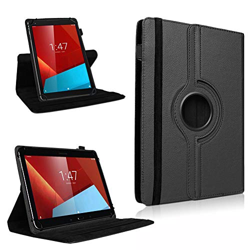 UC-Express Tablet Tasche für Vodafone Smart Tab 4 / 4G Hülle Tablet 360° drehbar Case Cover von UC-Express